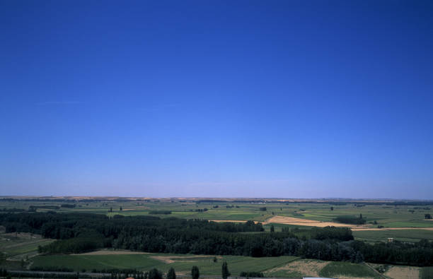 istock Vastness of the plain of Castilla Spain 1224774459