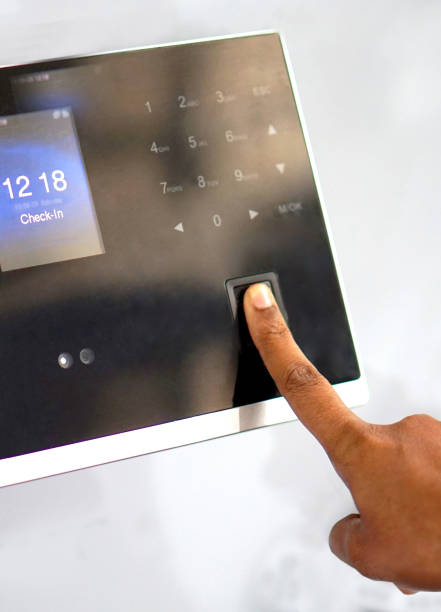istock close-up of human finger on print recognition and authentication equipment 1224782749