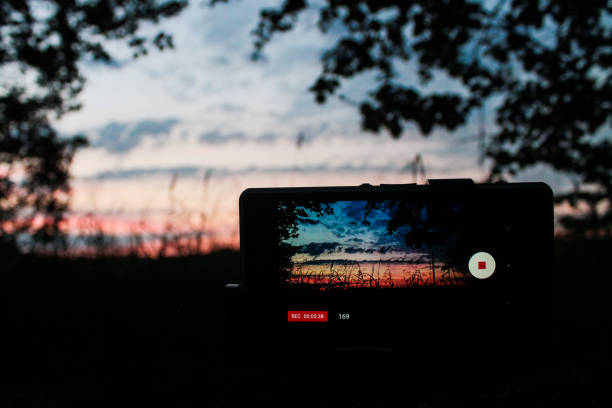 Taking photos or videographing a sunset in Finland