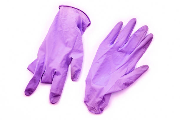 istock Covid-19 disposable contaminated gloves. Coronavirus latex plastic rubbish 1224782845