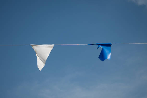 flag and sky