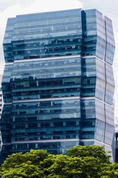istock Futuristic glass skyscraper in Kuala Lumpur. 1224786250