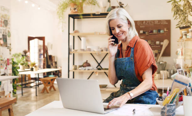 istock Her ceramic business is booming 1224792325
