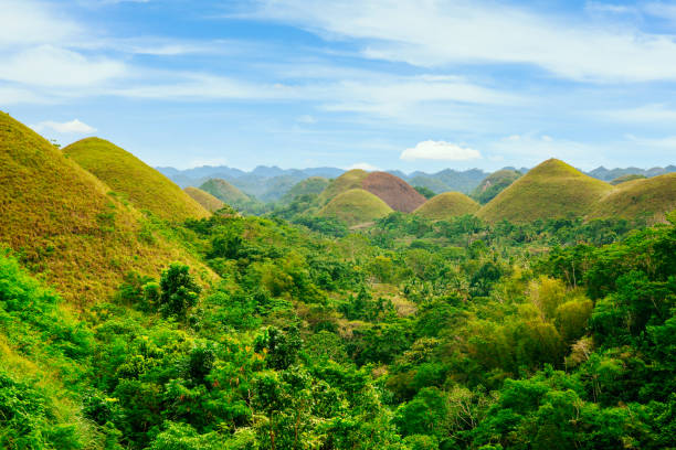 istock Chocolate Hills on Bohol island, Philippines. 1224796510