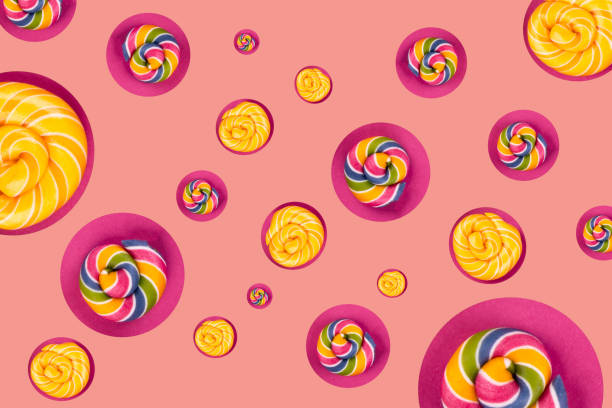 istock Many lollipops on the background. 1224801879