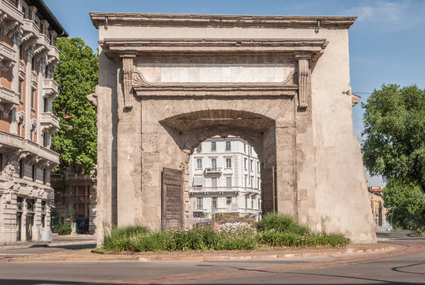 Porta Romana (Roman Gate) In Milano, Italy