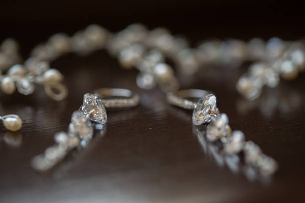 istock close up of a diamond necklace 1224811115