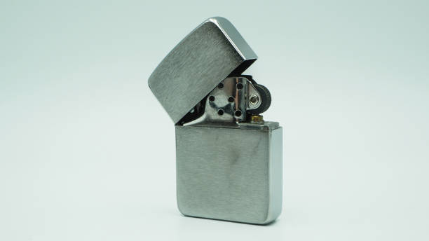 istock Metal old gas kerosene lighter 1224811122