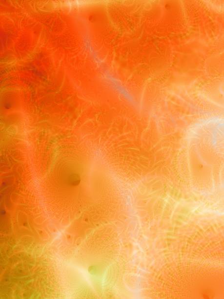 istock Fantasy orange energy graphic art background 1224815245
