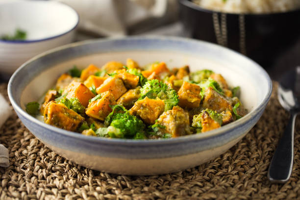 istock Vegan sweet potato curry 1224823940
