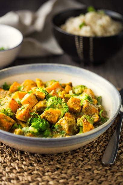 istock Vegan sweet potato curry 1224823958