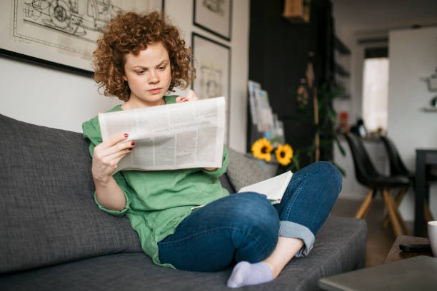 istock An unemployed woman looking for work from home in a modern age 1224825624
