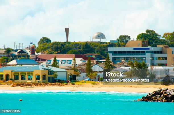 Coastal Town Buildings Stock Photo - Download Image Now - Geraldton, Architecture, Australia