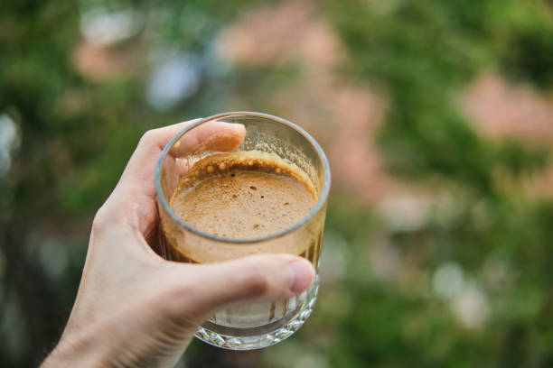 istock Making Dalgona Coffee at home, Preparing Homemade Dalgona Coffee 1224834244