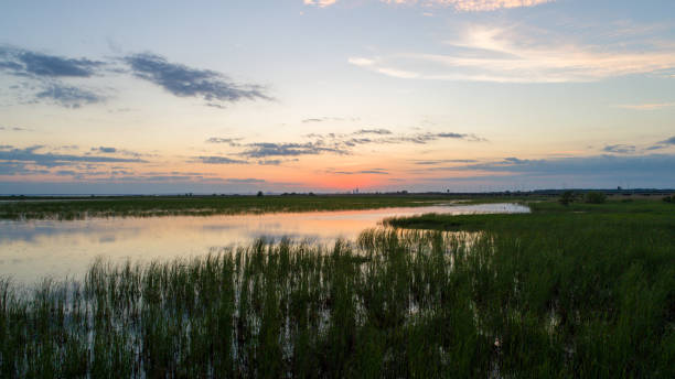 istock Mobile Bay at sunset in May 2020 1224836532