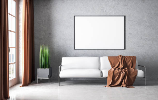 istock Luxury living room with sofa 1224838955