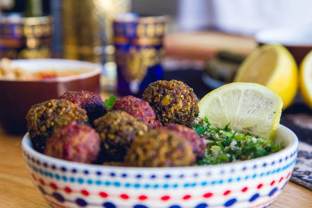 istock Delicious and healthy middle eastern food. 1224839492