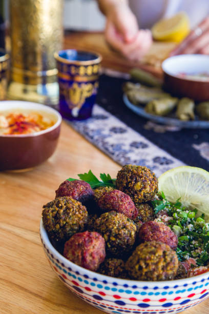 istock Delicious and healthy middle eastern food. 1224839813
