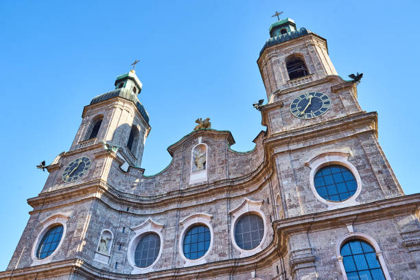 istock Facade of Innsbruck Cathedral 1224840788