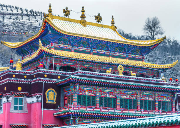 istock Northen Tibet - Kumbum Monastery - Regal Building 1224843451
