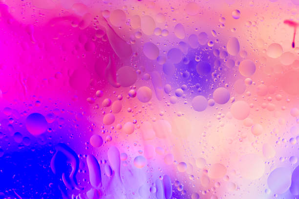 istock The purple abstract composition with oil 1224846091