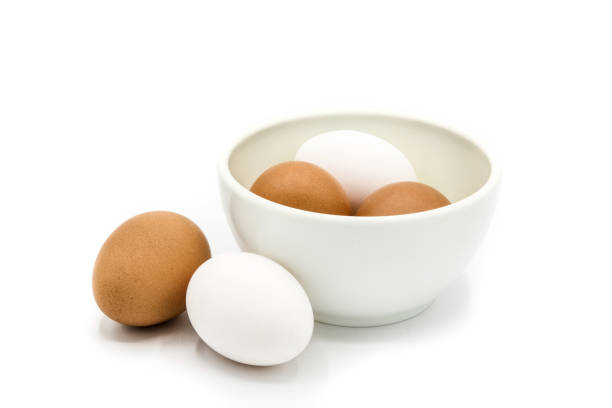 istock Brown and white eggs in a bowl 1224848771