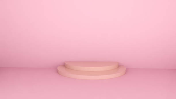 istock cosmetics podium concept on pink background 3d render 1224852851