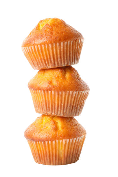 istock Delicious tasty muffins isolated on white background 1224861165