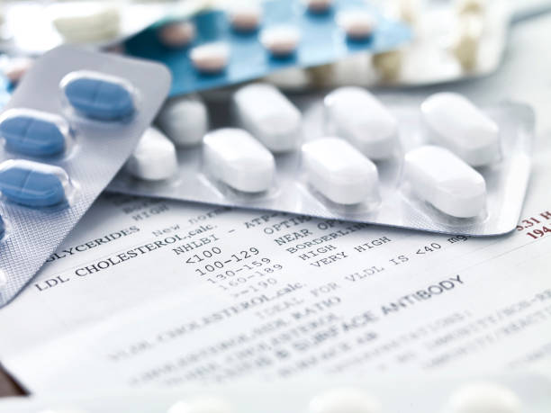 istock Medical report and medicines 1224863227