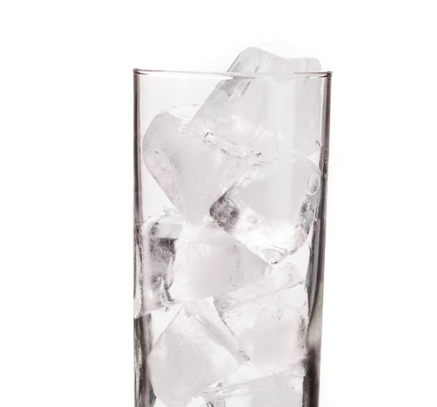 istock Ice cubes in a glass. 1224864820