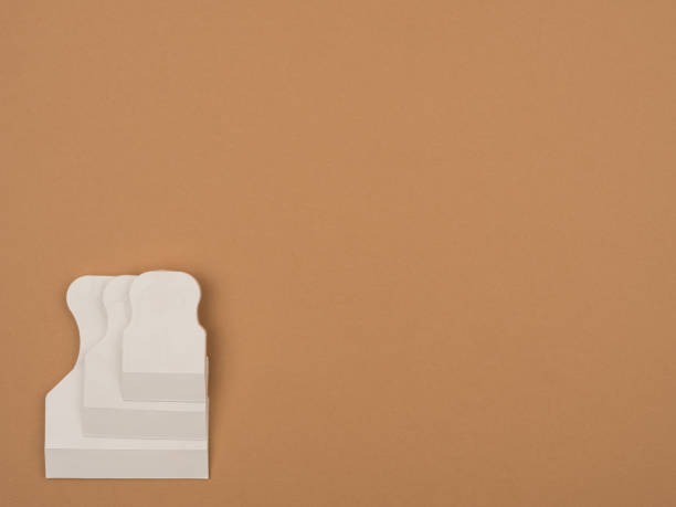 istock Rubber spatula on a beige background. Spatula for grouting. 1224865956