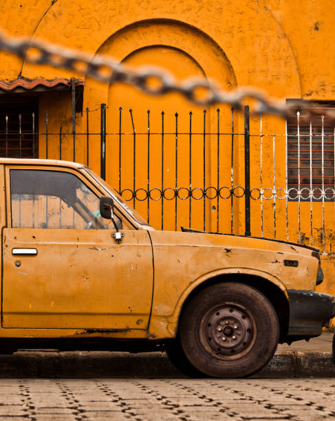 istock Old Yellow Truck 1224866806