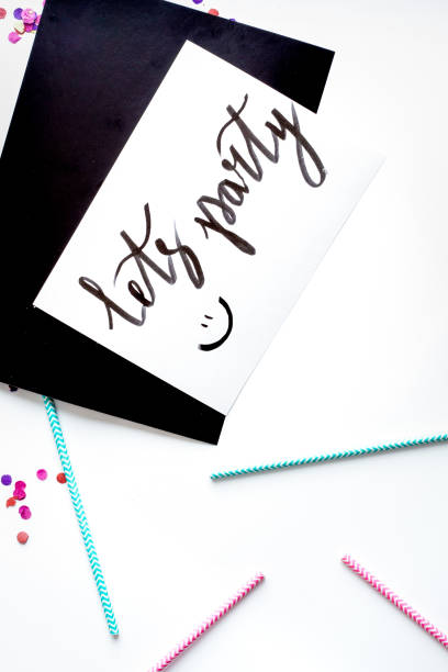 istock concept birthday party top view on white background mock up 1224867470