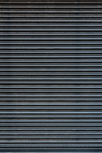 istock black and gray wall with straight stripes 1224868758