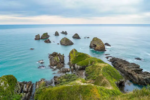 Photo of Nugget Point and Tokata point, Catlins, New Zealand