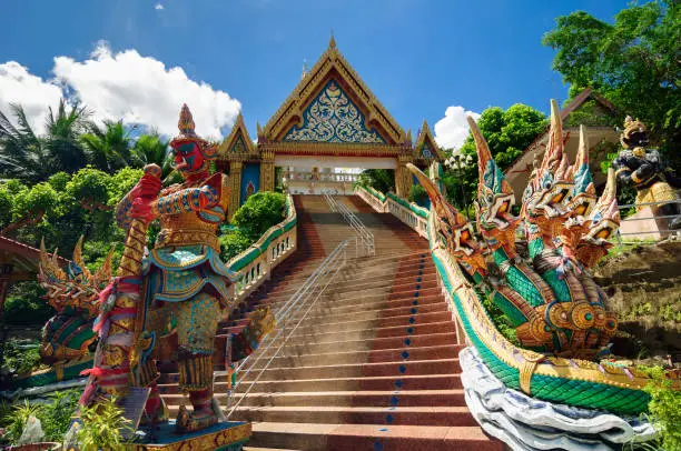 Wat Khao rang temple, Phuket town.