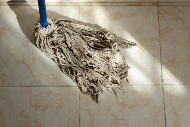 istock Mop cleaning the floor 1224894484