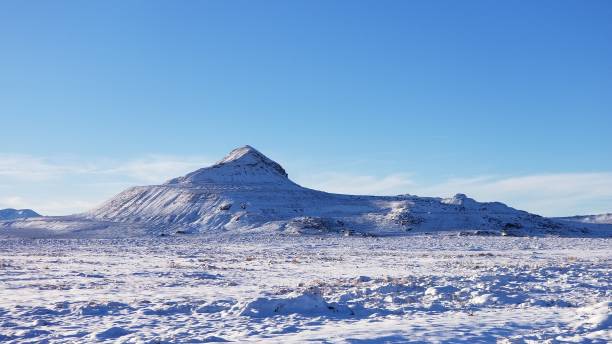 istock Winter Desert Landscape along the Pony Express Trail 1224895580