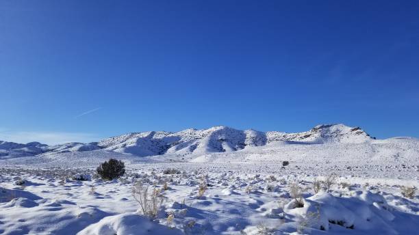 istock Winter Desert Landscape along the Pony Express Trail 1224895596