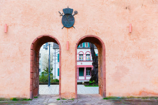 picture of a wall with doors at the Worms Cathedral in Worms, Germany