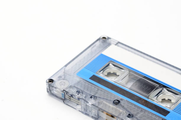 istock Compact audio tapes for magnetic recording on a white background.Compact cassettte 1224902650