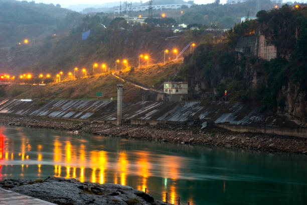 istock Landscape on both sides of jinsha river 1224919016