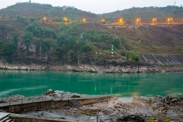 istock The Jinsha river bank at dawn 1224919021