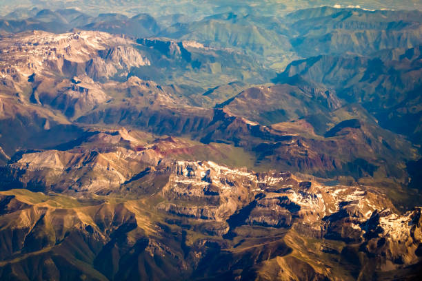 istock Above Idyllic Alpine landscape , majestic alps and valleys – Pyrenees 1224919725