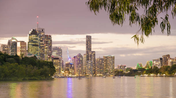 istock Brisbane City at Dusk 1224951208