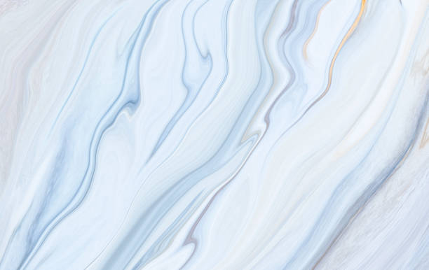 istock Marble rock texture blue pattern liquid swirl paint white dark Illustration background for do ceramic counter tile silver gray that is abstract painted waves for skin wall luxurious art ideas concept. 1224956116