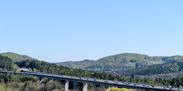 istock Landscape of an autobahn 1224958942