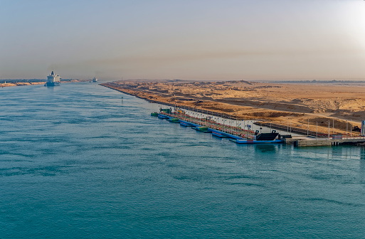 Suez, Suez Canal. Egypt