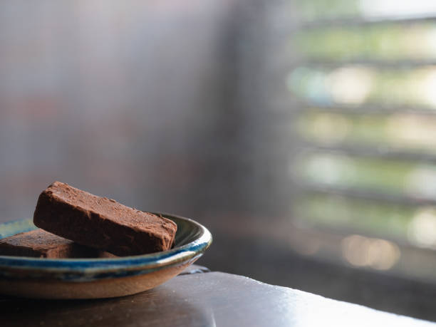 istock Fresh cream chocolate with cocoa powder. 1224962456