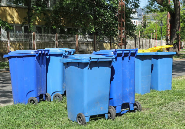 istock Wheeled garbage cans on the street 1224964515